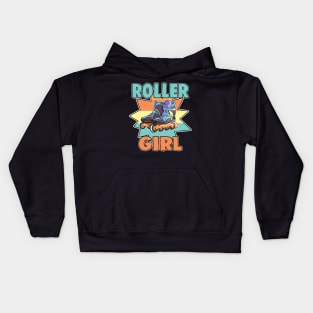 Roller Girl Inliner Rollerblades Inline Skates Kids Hoodie